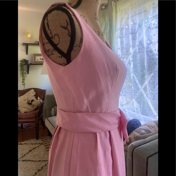 Vintage 60’s Formal Pretty in Pink Cocktail Dress - Picture 8 of 9